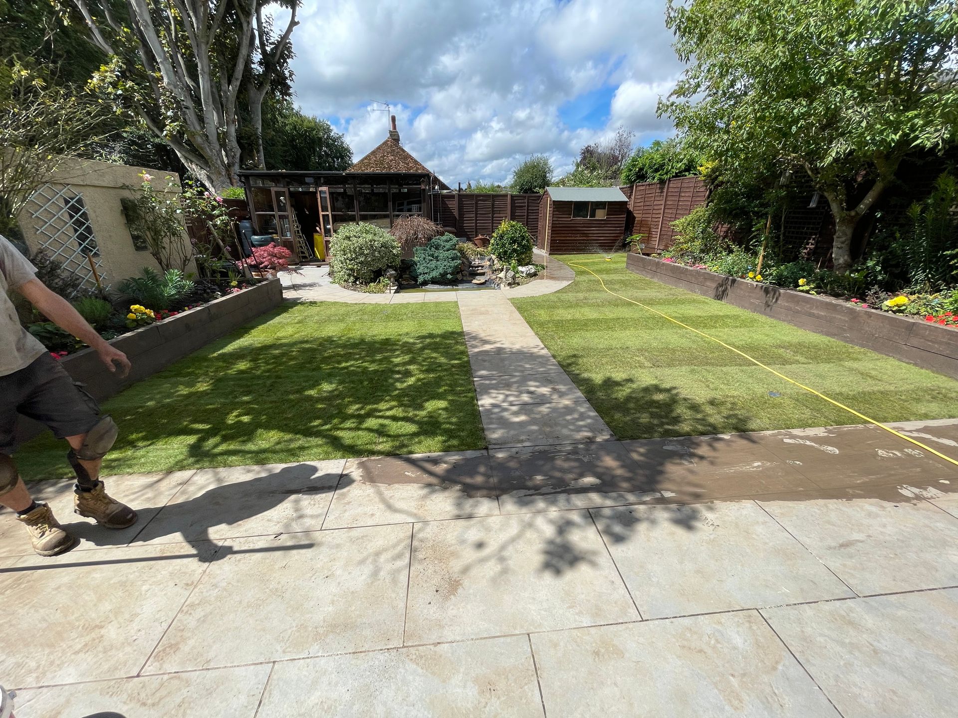 Colin & Thelma's Garden Redesign — after