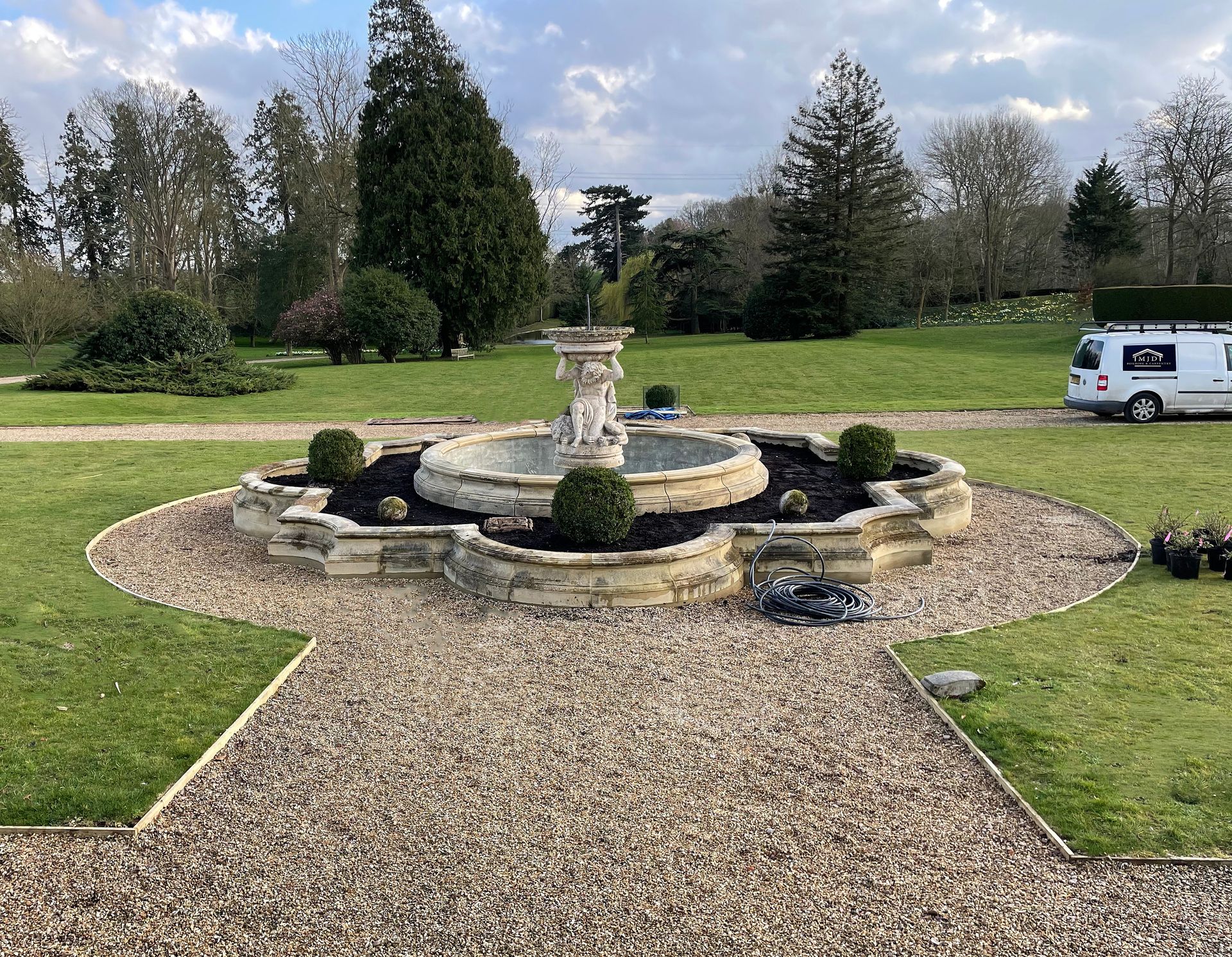 Garden Water Feature — project photo