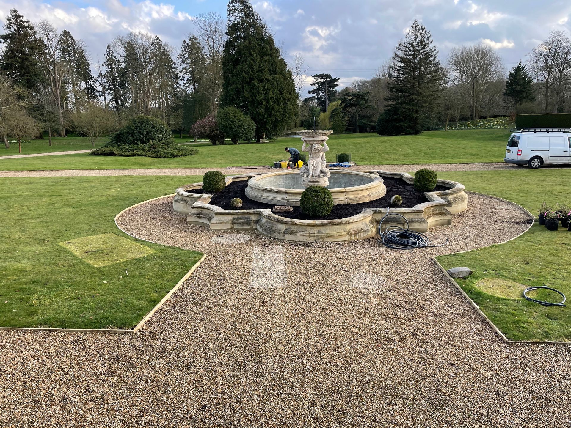 Garden Water Feature — project photo