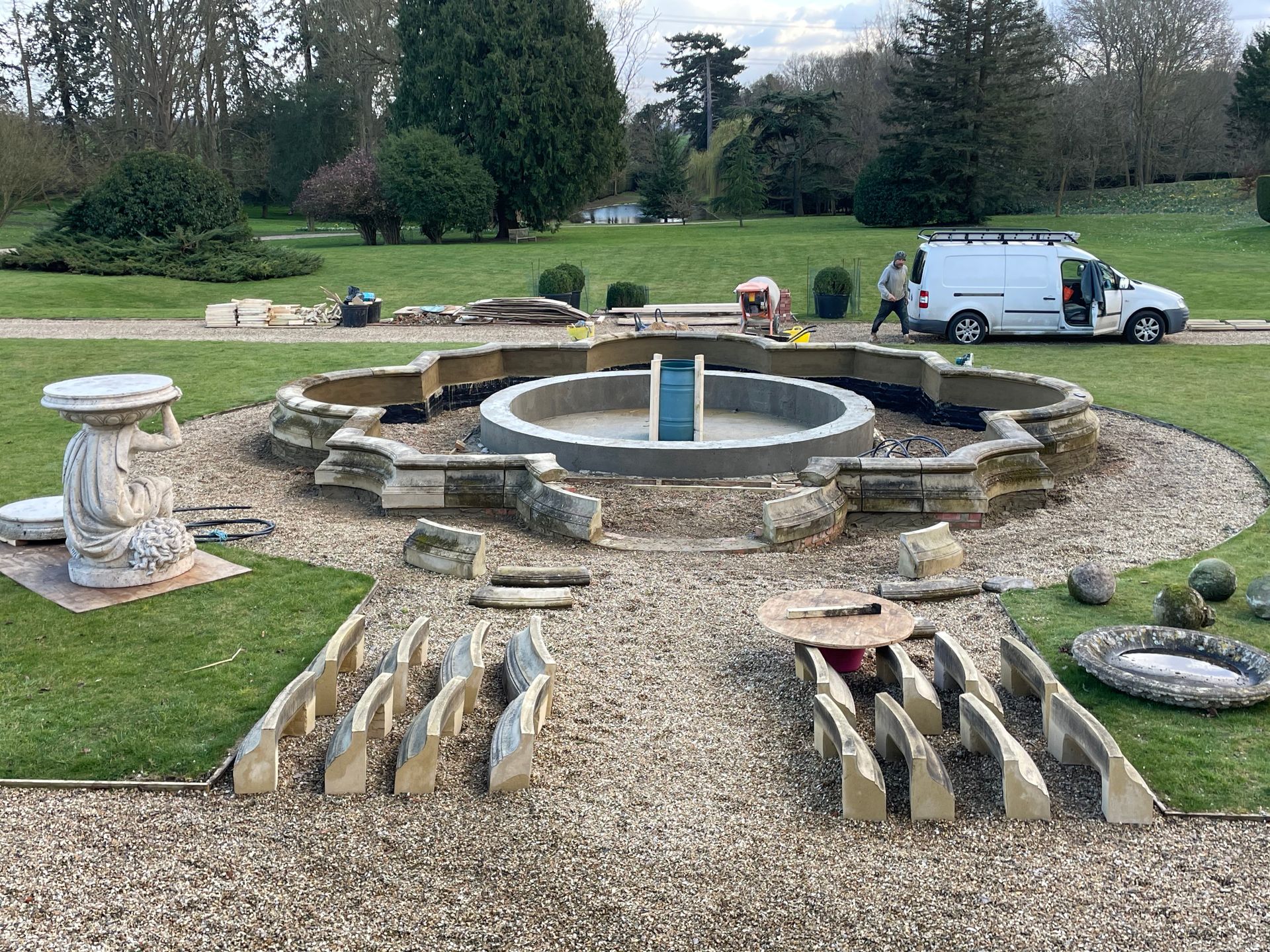 Garden Water Feature — project photo