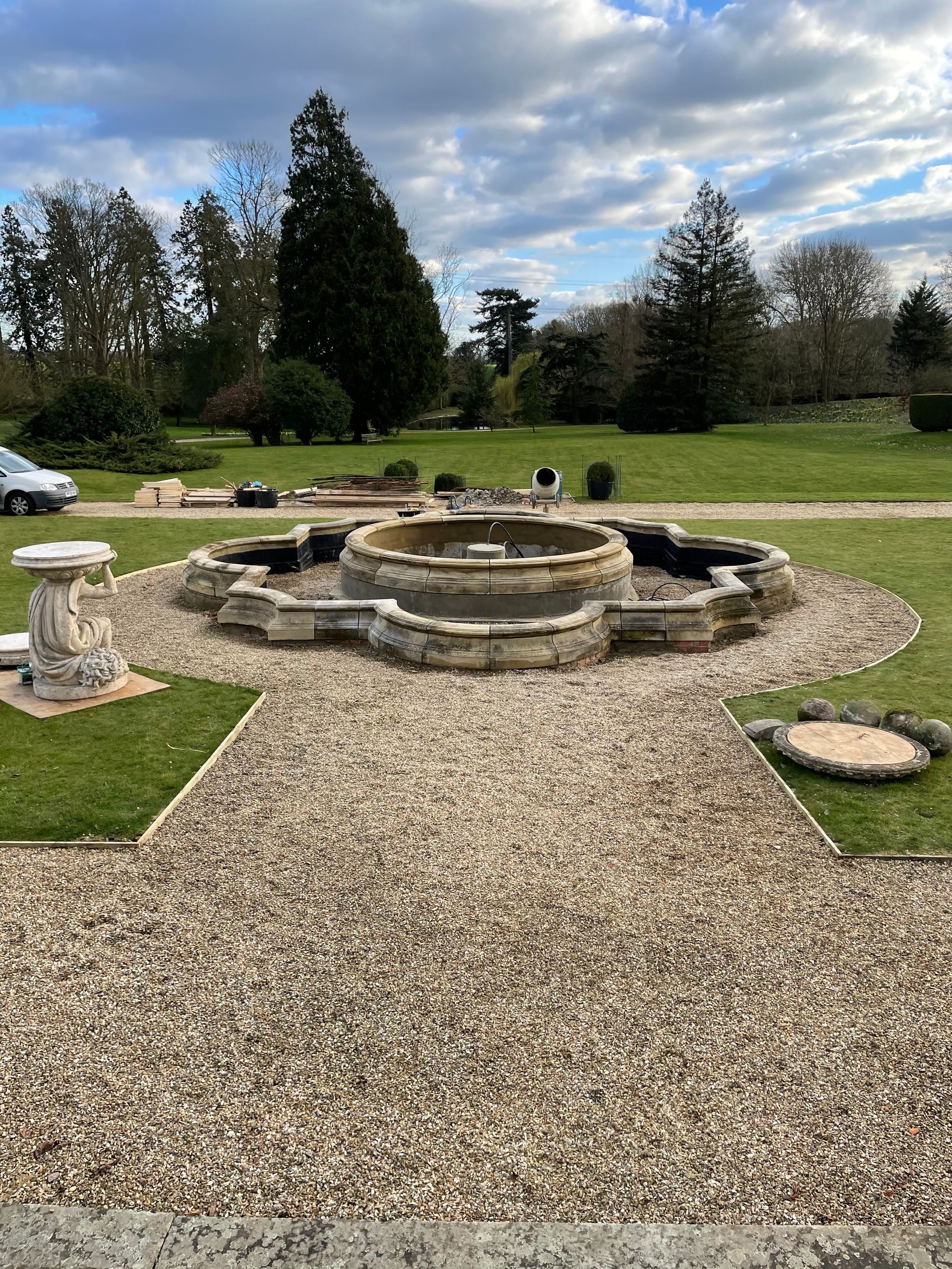 Garden Water Feature — project photo