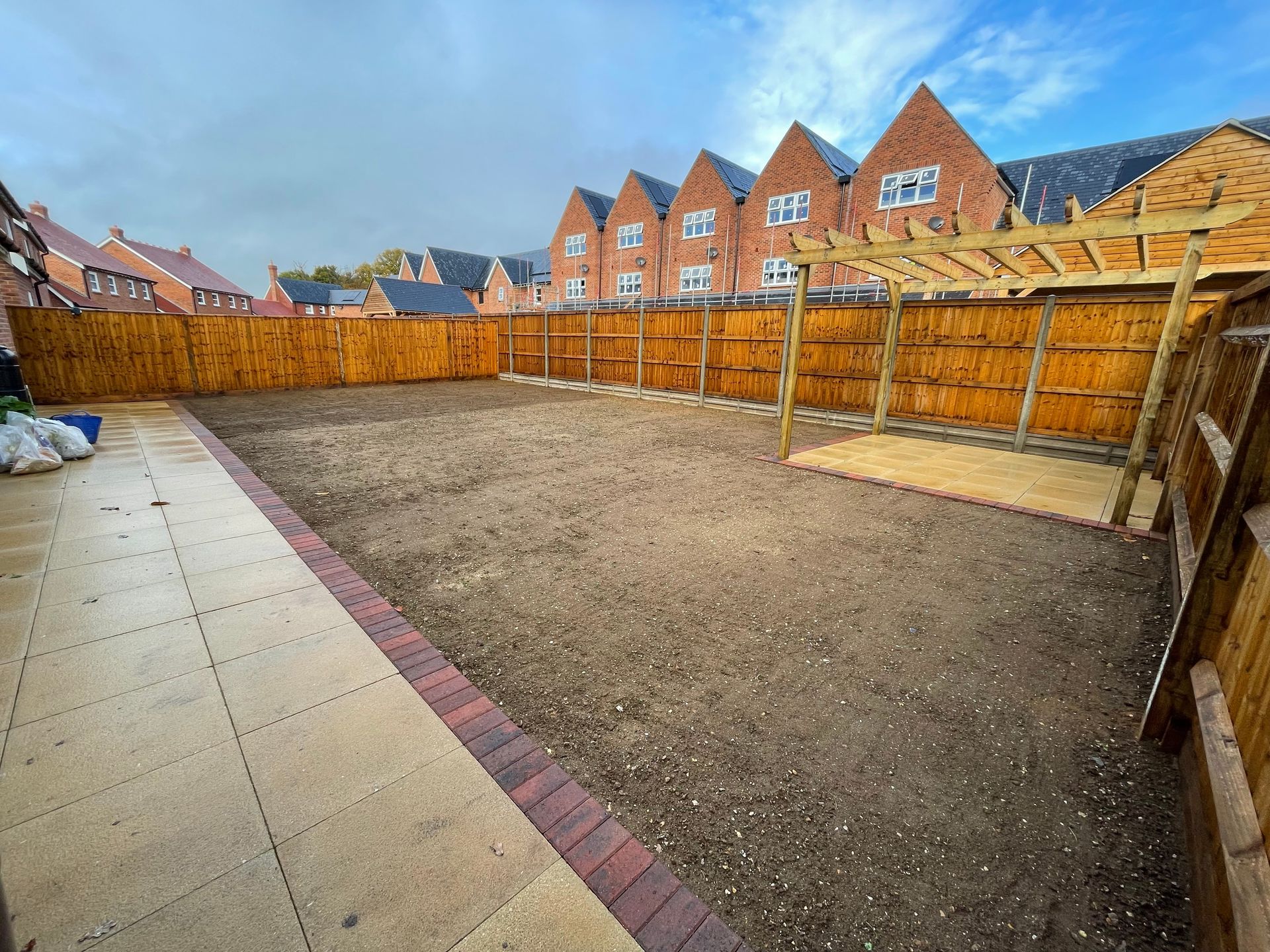 Martin's Raised Patio Garden — project photo