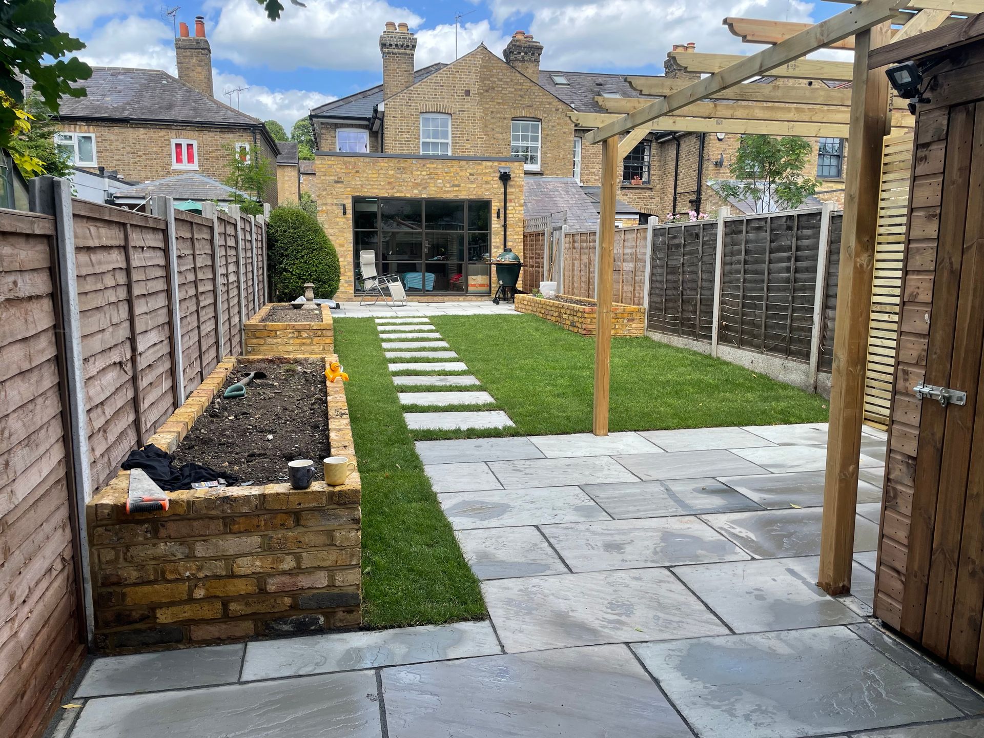 Mick's garden — completed